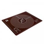 Коврик кулинарный силиконовый со шкалой, с рисунком, 49,5*40 см, цвет в ассортименте MARMITON