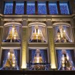 VEGAS   24V Электрогирлянда-конструктор "Занавес" 96 холодных LED ламп, 6 нитей прозрачный провод, 1*2 м /32/4