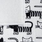 Коврик для сушки посуды "Котики" 35*50 см, микрофибра MARMITON /144/24