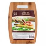 Доска разделочная, бамбук, 28,5*20*0,9 см MARMITON /24