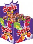 Карамель на палочке Strike с жевательной конфетой
