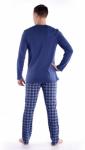 Пижама мужская кулирка "Деним индиго"
