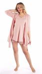 Костюм женский вискоза лапша с шортами "Шармель" дымчатая роза