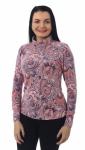 Водолазка женская из джерси "Грейс" пион