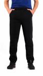 Брюки мужские футер 3-х нитка начёс "Томас" черный
