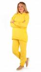 *Костюм женский футер 2-х нитка "Блум" желтый