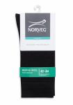 NORVEG Merino Wool Носки мужские с бортиком цвет черный