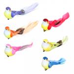 INBLOOM Птица на прищепке 15 см,  пенополистирол,  перо