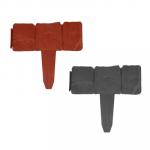 INBLOOM Ограждение декоративное для дачи и сада,  25х23 см,  пластик 2 цвета