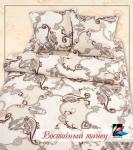 Ткань бязь 150 см ЛЮКС "Восточный танец" (бежевый) Акварель