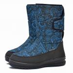 Nordman Fox сапоги на липучке сзади, Женские, цвет PAISLEY_ZO_$V#BLUE