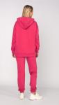 *Костюм женский футер 2-х нитка "Блум" фуксия