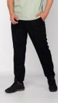Брюки мужские футер 2-х нитка "Кельн" черный