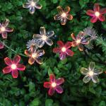 INBLOOM Гирлянда эл.вьюн Сакура 7 м,  25LED*шампань,  пост. свечение,  ПВХ зел,  220В,  ОБРАЗЕЦ