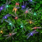 INBLOOM Гирлянда эл.вьюн Стрекозы 7 м,  25LED*мульти,  пост.свеч.,  ПВХ зел,  220В,  ОБРАЗЕЦ