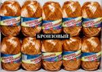 Пряжа для руч.вяз."Для души и душа" цв.бронзовый (полипропилен-100%) 50г