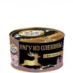 Рагу из оленины с фасолью