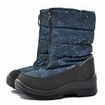 Nordman Gloss сапоги на молнии спереди, Дошкольные, цвет WHALE_SV#NAVY