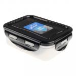 Контейнер герметичный для СВЧ с защелками, 0,33л, 130х100х45мм, пластик