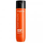 M Тотал Резалтс МЕГА СЛИК Шампунь для гладкости непослушных волос с маслом ши, 300 мл