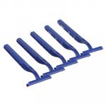 PROWAY Станки для бритья с двойным лезвием, пластик 5шт