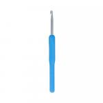 Для вязания "Gamma" MHP крючок с пласт.ручкой алюминий d 5.0 мм 14 см в чехле