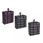 VETTA Сумка хозяйственная, "Шотландка", 45х50х20см, 45л, до 10кг, полипропилен, 3 цвета